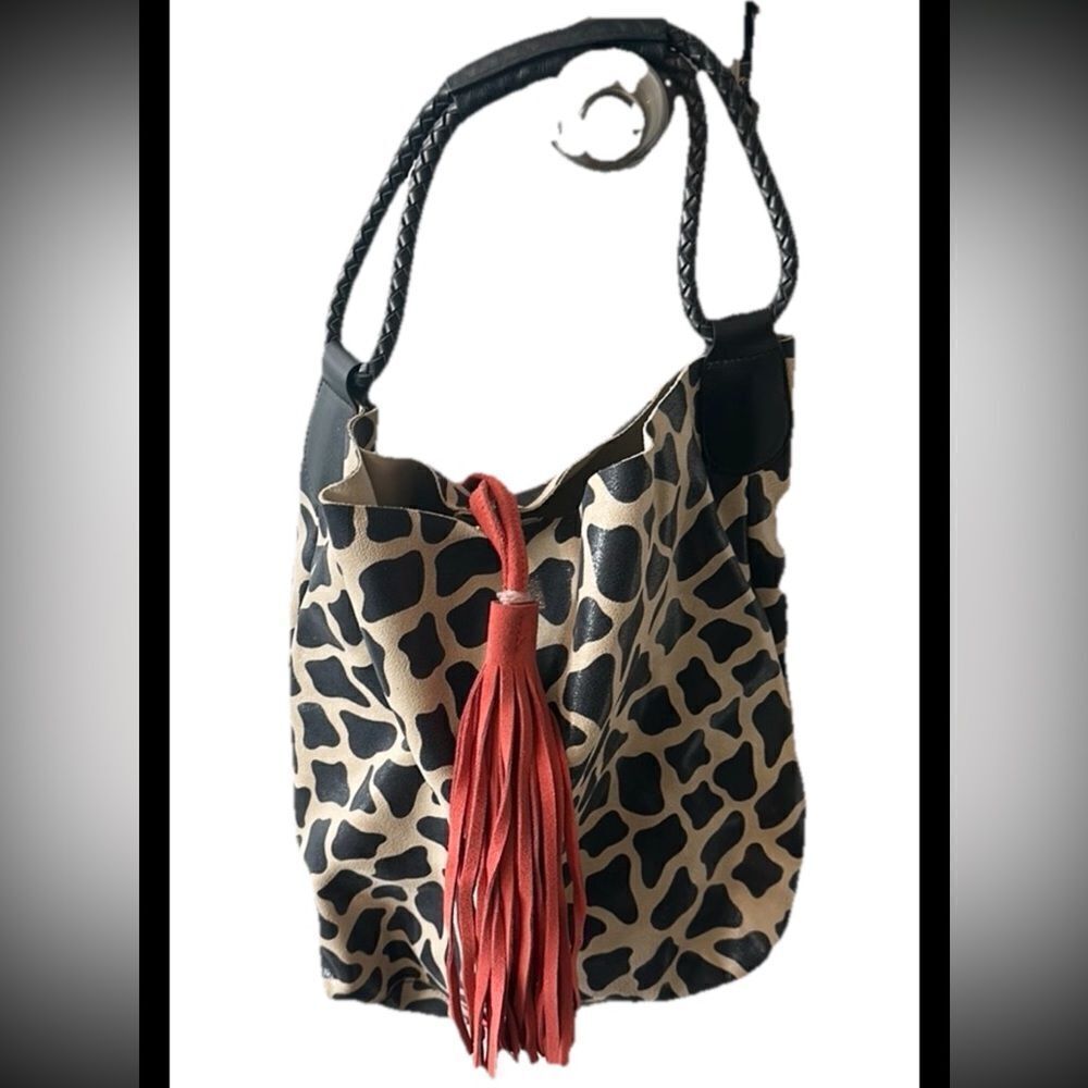 Uno Alla Volta Leopard leather Women’s Shoulder Bag